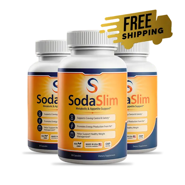 SodaSlim 3 bottles 90 day supply