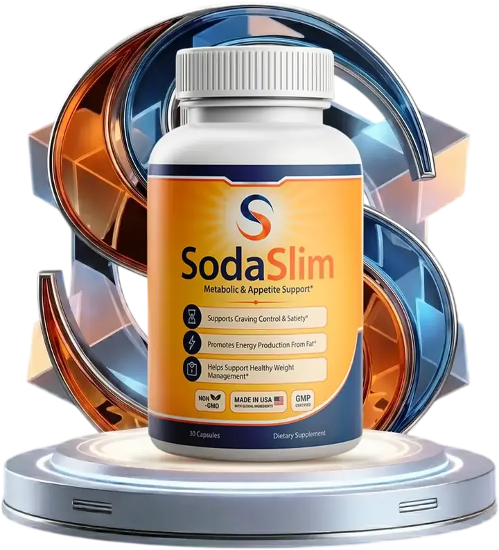 SodaSlim weight management supplement bottle